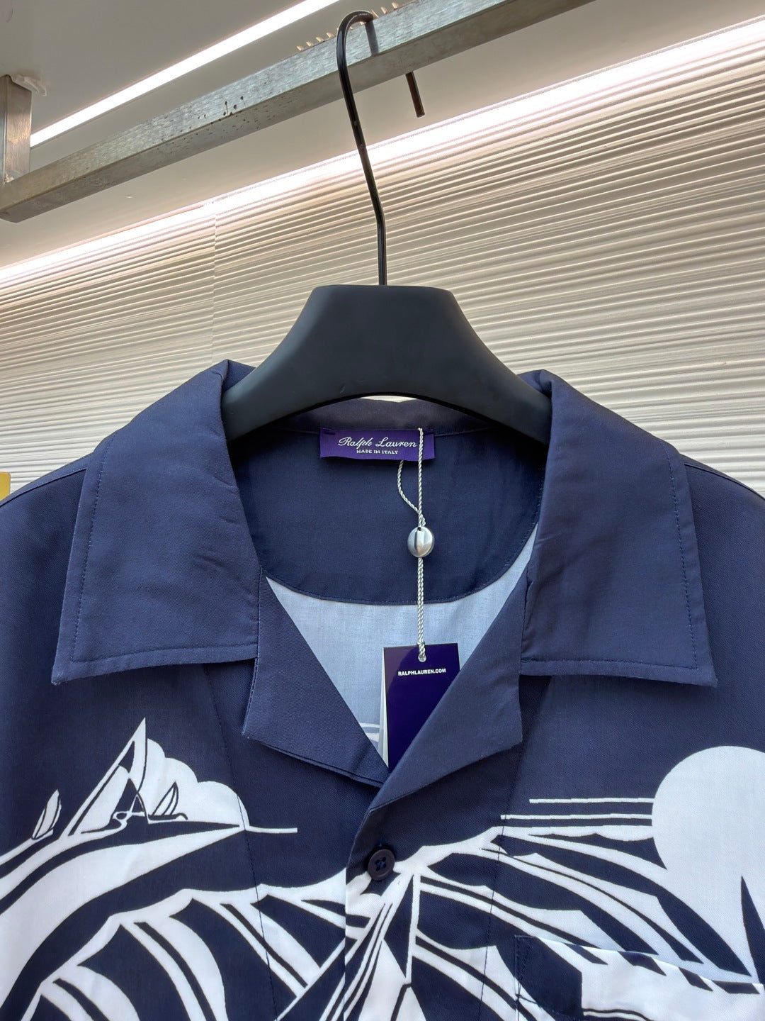 RALPH LAUREN 26S PRINTED SHORT SLEEVE SHIRT 341