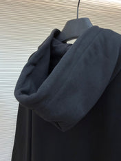 CELINE 26S SLEEVE ZIP-UP KNIT HOODIE 742