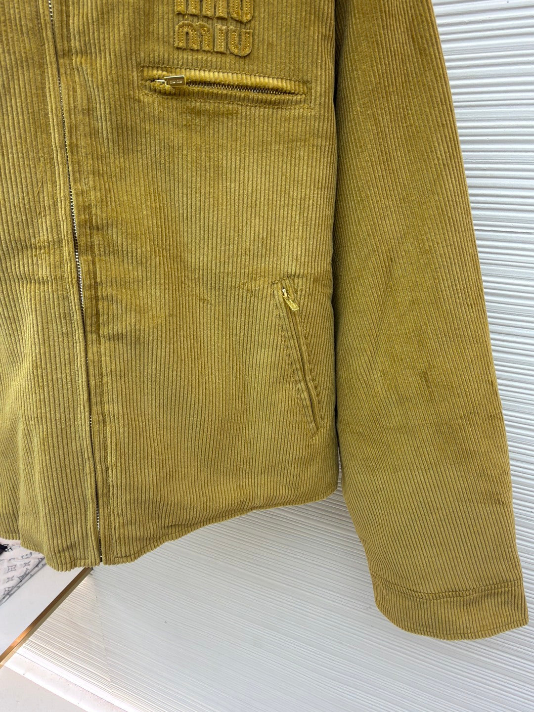 MIUMIU 26S CORDUROY JACKET 1541