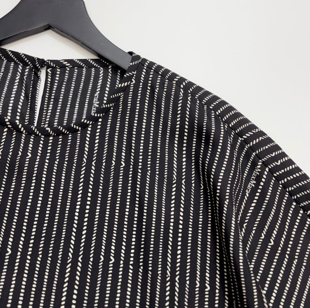 MAXMARA 26S SHORT-SLEEVE DRAWSTRING TOP 281