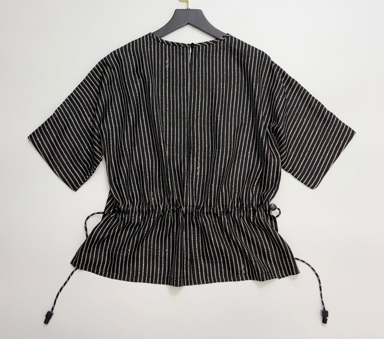 MAXMARA 26S SHORT-SLEEVE DRAWSTRING TOP 281