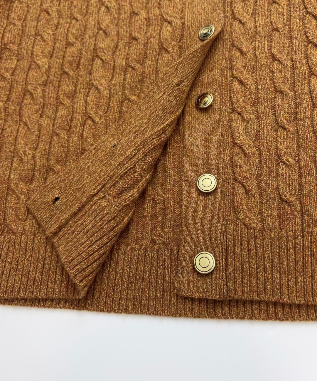 LORO PIANA 26S V-NECK KNIT CARDIGAN 975