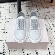JIMMY CHOO 26S SNEAKERS IN GREY SUEDE