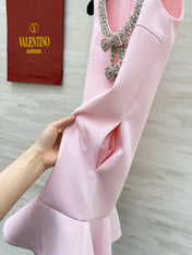 VALENTINO 26S SLEEVELESS MINI DRESS 444