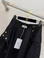 CELINE 26S A-LINE MINI SKIRT 434