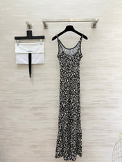 CHANEL 26S FLORAL MAXI SLIP DRESS 1330