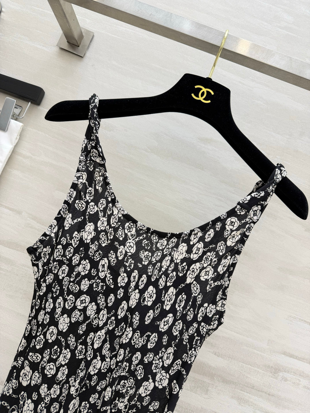 CHANEL 26S FLORAL MAXI SLIP DRESS 1330