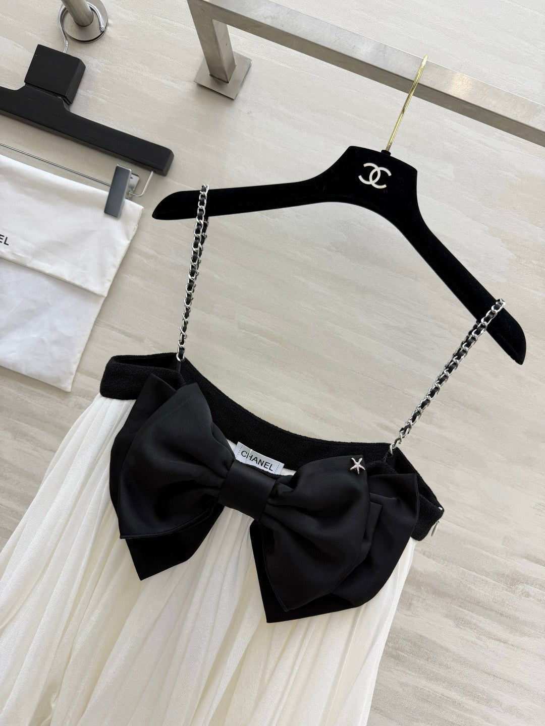 CHANEL 26S BOW CAMI TOP 1478