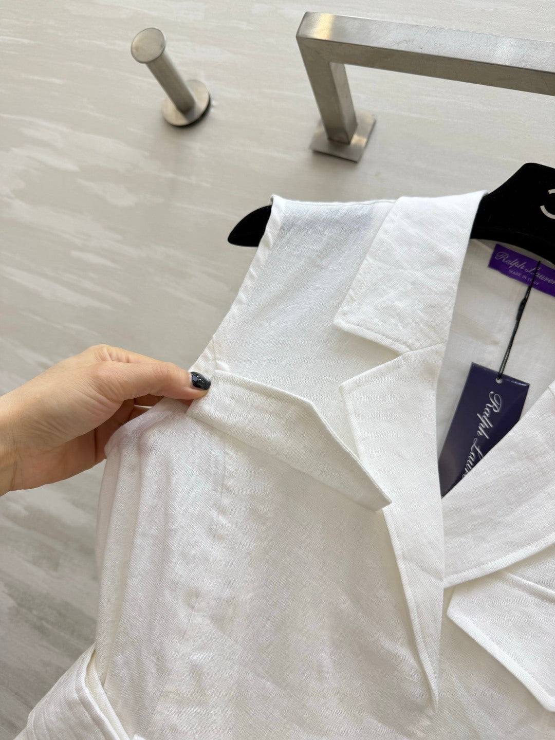 RALPH LAUREN 26S LINEN BLAZER 338