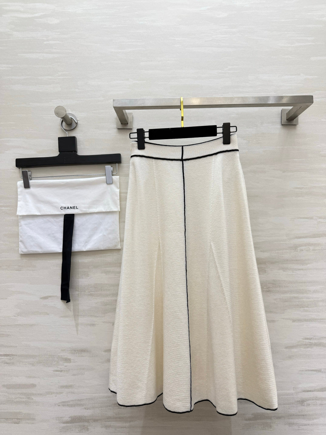 CHANEL 26S KNIT MAXI SKIRT 1781