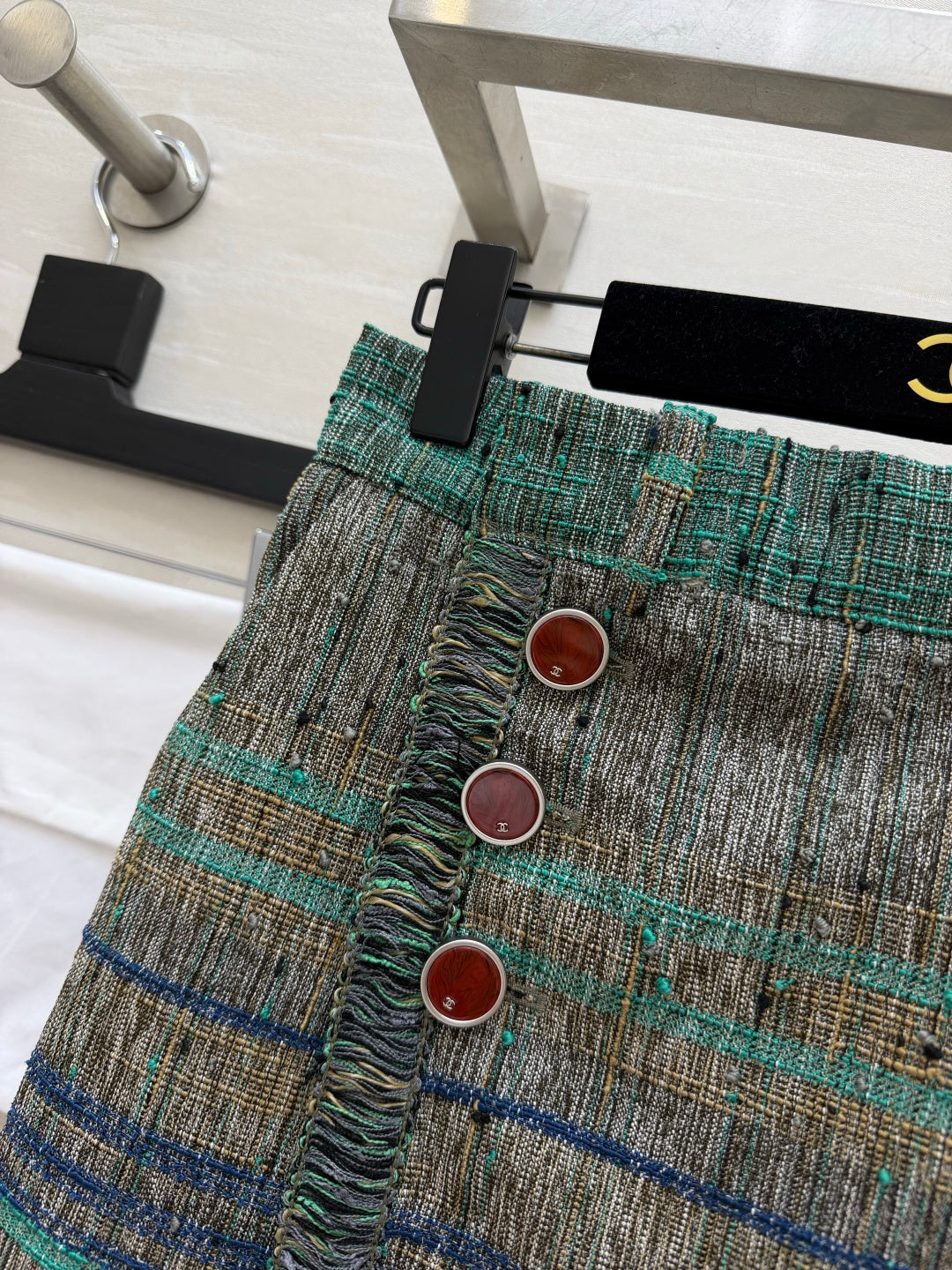CHANEL 26S TWEED SKIRT 1689
