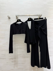 PRADA 26S THREE-PIECE KNIT SET 1344