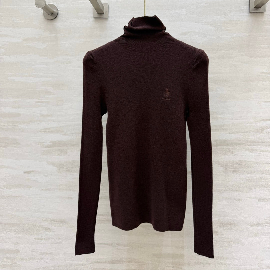 PRADA 26S TURTLENECK KNIT TOP 1299