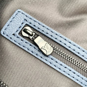 KEEPALL BANDOULIÈRE 50 IN DARK BLUE MONOGRAM SHADOW EMBOSSED CALFSKIN