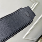 DOPP KIT 28 IN SKY BLUE MONOGRAM SHADOW CALFSKIN EMBOSSED LOGO