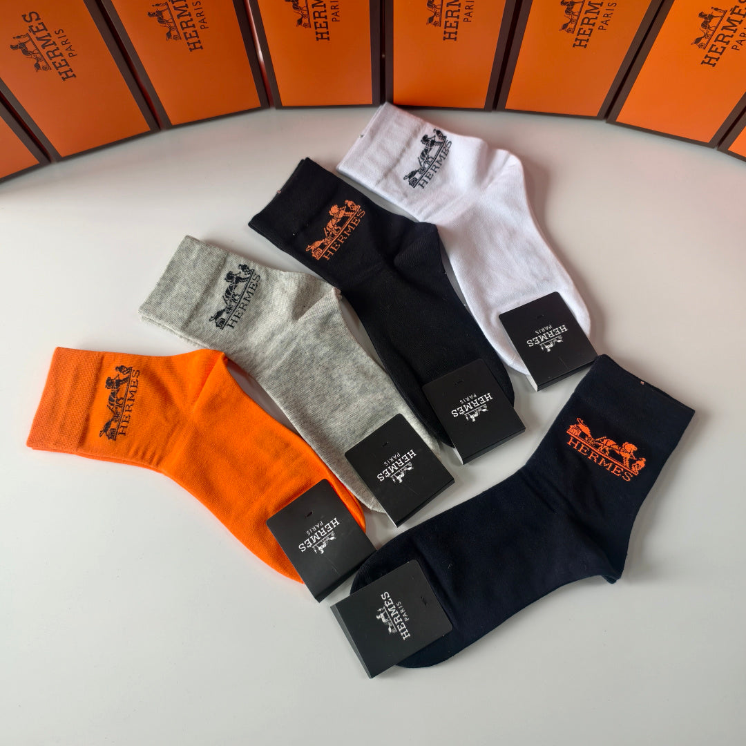 HERMES 26S ANKLE SOCKS 109656 (1 BOX)