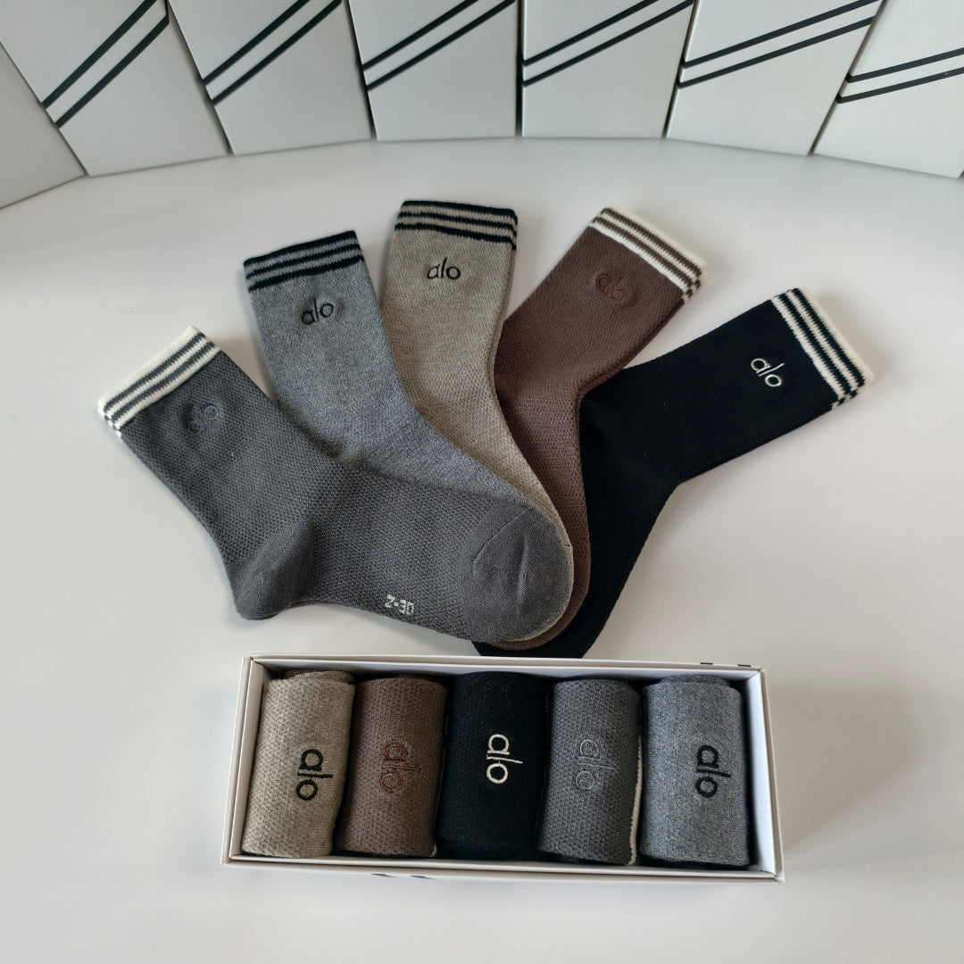 ALO 26S CREW SOCKS 170914 (1 BOX)