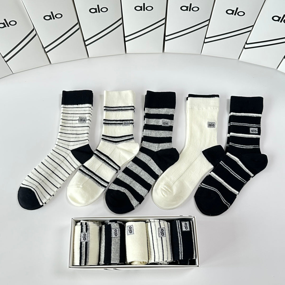 ALO 26S CREW SOCKS 182596 (1 BOX)