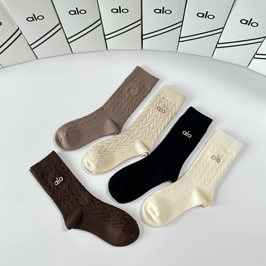 ALO 26S CREW SOCKS 367156 (1 BOX)