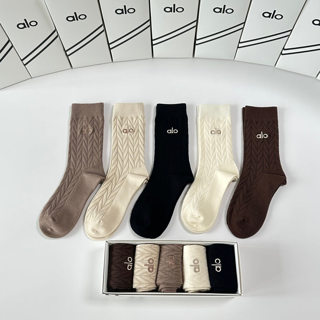 ALO 26S CREW SOCKS 367156 (1 BOX)