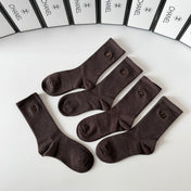 CHANEL 26S CREW SOCKS 395215 (1 BOX)