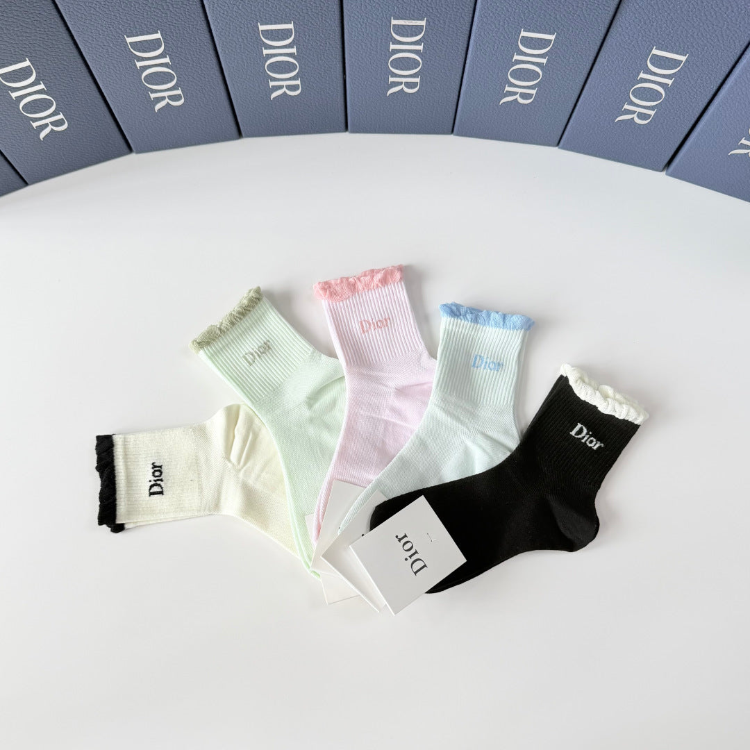 DIOR 26S ANKLE SOCKS 415691 (1 BOX)