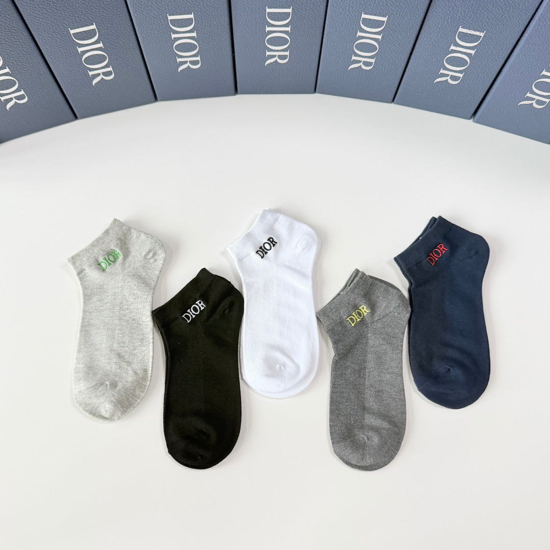 DIOR 26S ANKLE SOCKS 415703 (1 BOX)