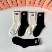 MIUMIU 26S CREW SOCKS 417721 (1 BOX)
