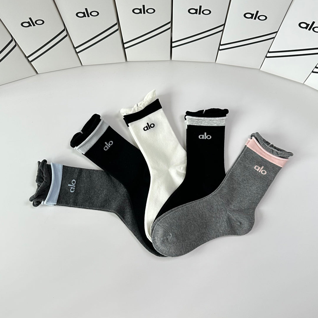 ALO 26S CREW SOCKS 417745 (1 BOX)