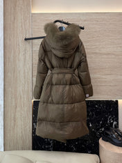 MAX MARA 25S LONG DOWN COAT 210