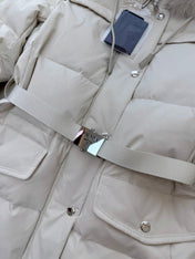 PRADA 26S HOODED DOWN PUFFER JACKET 1325