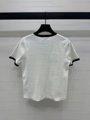 CELINE SHORT SLEEVE SWEATER 269457