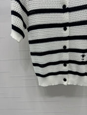 Dior 25 Short Sleeve Cardigan Wool 233494