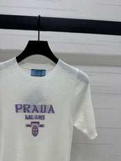 Prada 25 T-Shirt Wool with Acrylic 233531