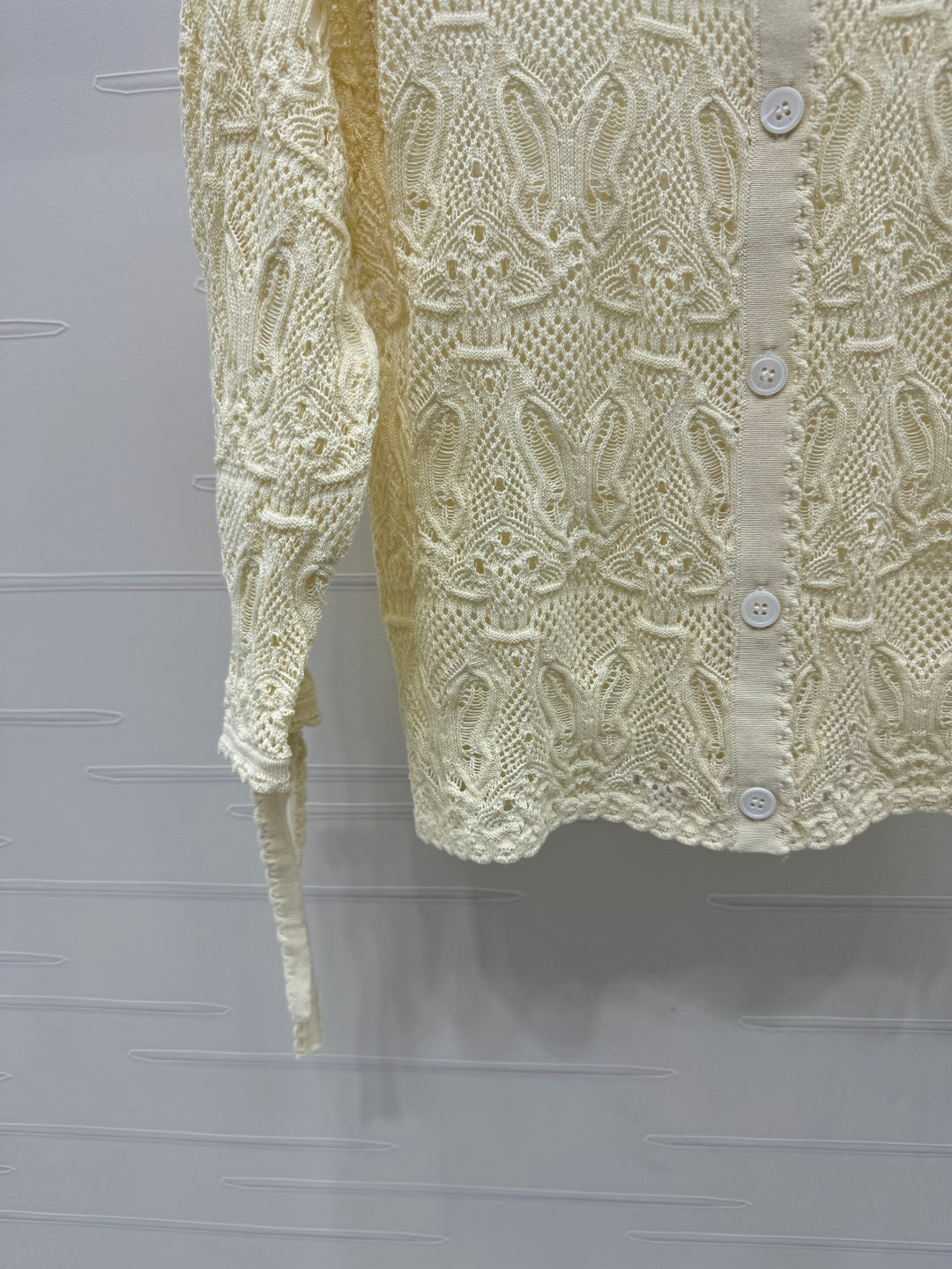 DIOR 25S 3D HAND KNIT CARDIGAN 264188