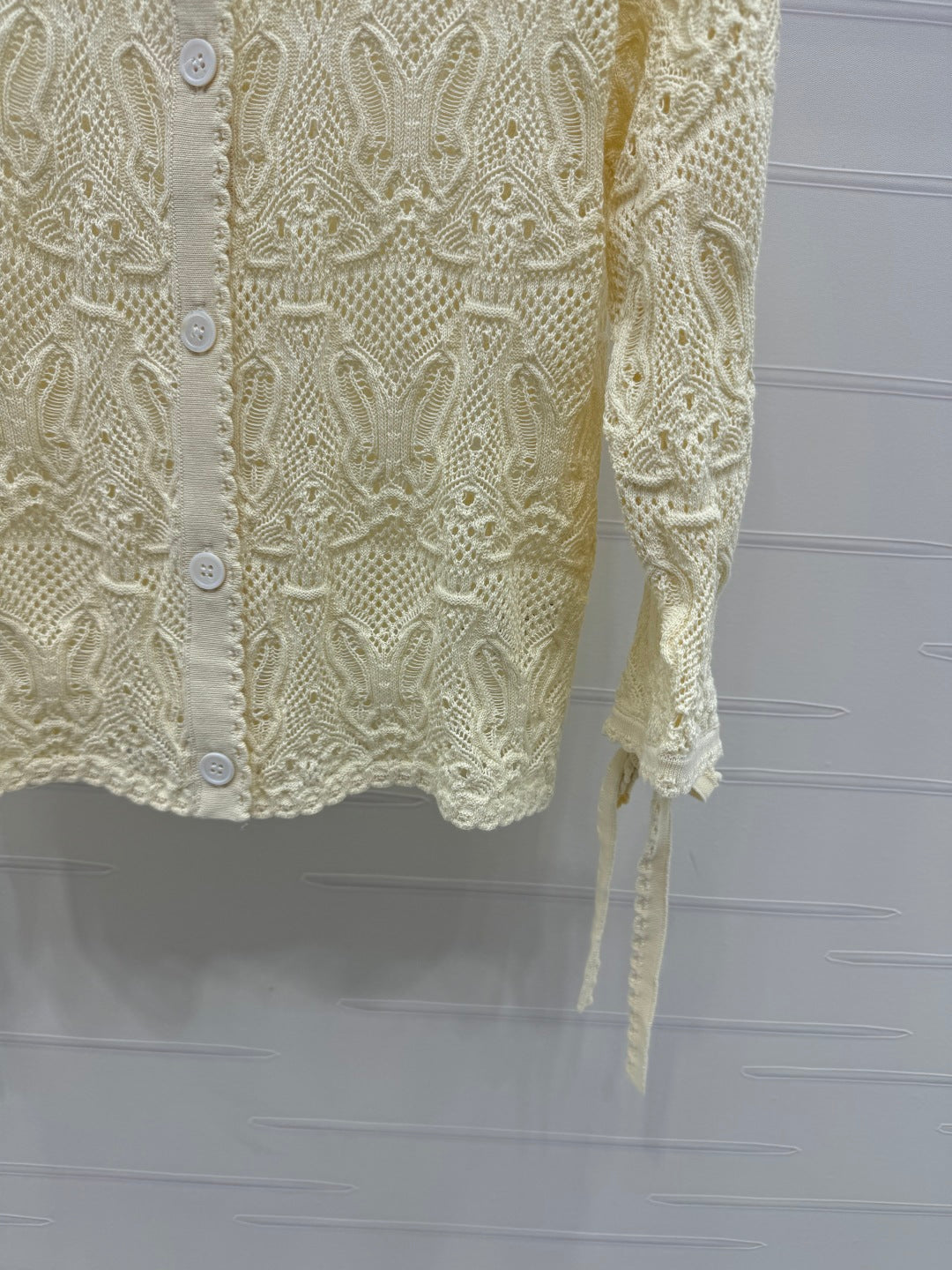 DIOR 25S 3D HAND KNIT CARDIGAN 264188