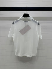 MIU 25SSEE THROUGH COLLAR SHIRT 264111