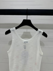 CHANEL 25S PATCHWORK TANK TOP 264142