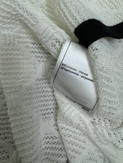 CHANEL 25S DIAMOND HOLLOW KNIT VEST 264033