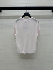 DIOR 25S BUTTERFLY WOVEN T-SHIRT 264062