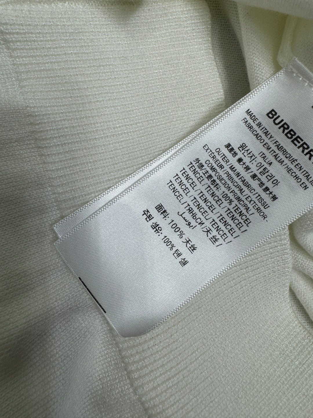 BURBERRY SHORT-SLEEVE KNITTED POLO SHIRT 274844
