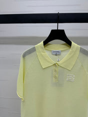 CHANEL POLO SHIRT YELLOW 274900