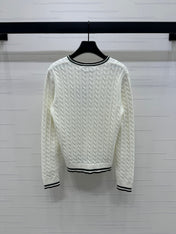 DIOR V-NECK PULLOVER SWEATER 274926