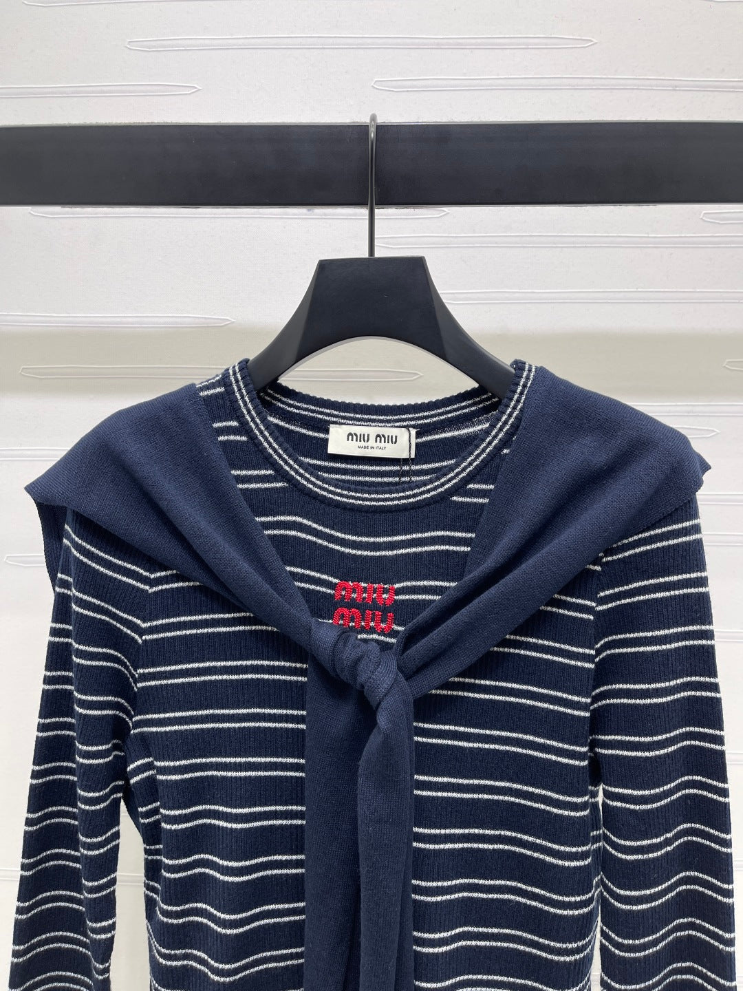 MIUMIU COWL NECK KNITTED SWEATER STYLE 481