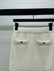 CHANEL 25S KNITTED MINI SKIRT 285