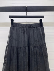 DIOR 26S LACE MIDI SKIRT 1313