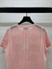 CHANEL 26S OPENWORK KNIT CARDIGAN 1336