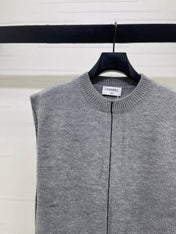 CHANEL 26S CONTRAST KNIT VEST 1323