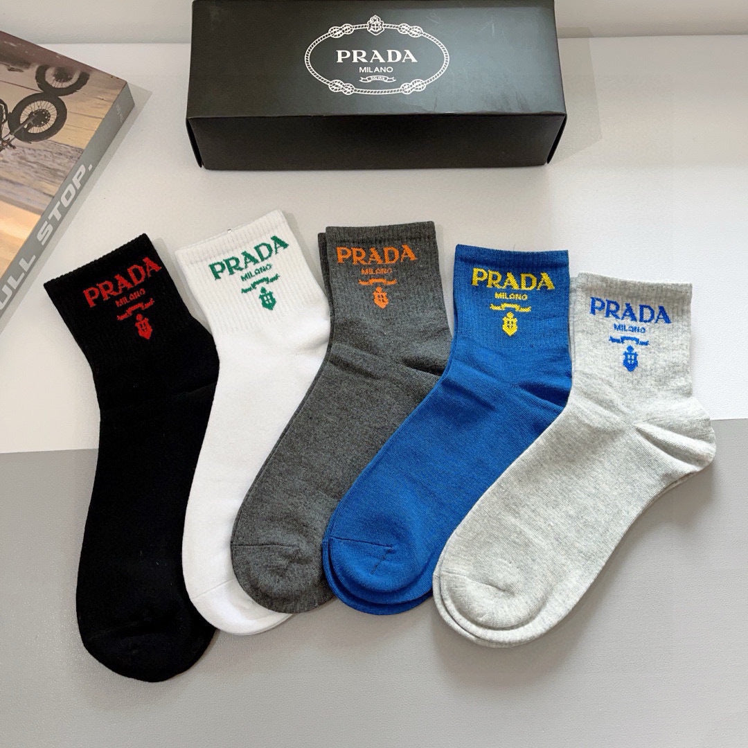 PRADA 26S ANKLE SOCKS 561266 (1 BOX)