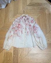 ZIMMERMANN 26S PUFF-SLEEVE SHIRT STYLE 12